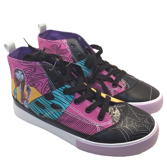 Disney Unisex Nightmare Before Christmas High Top Lace Up Sneaker Size 9 (10W) - Picture 10 of 14